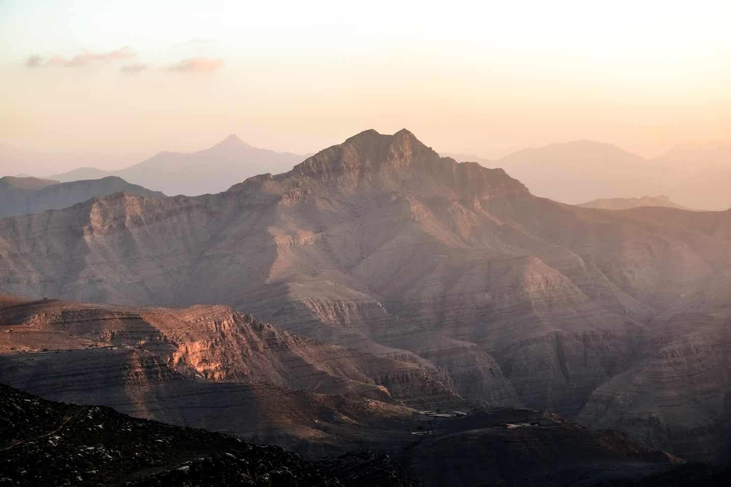 Der Jebel Jais im Hadschar-Gebirge