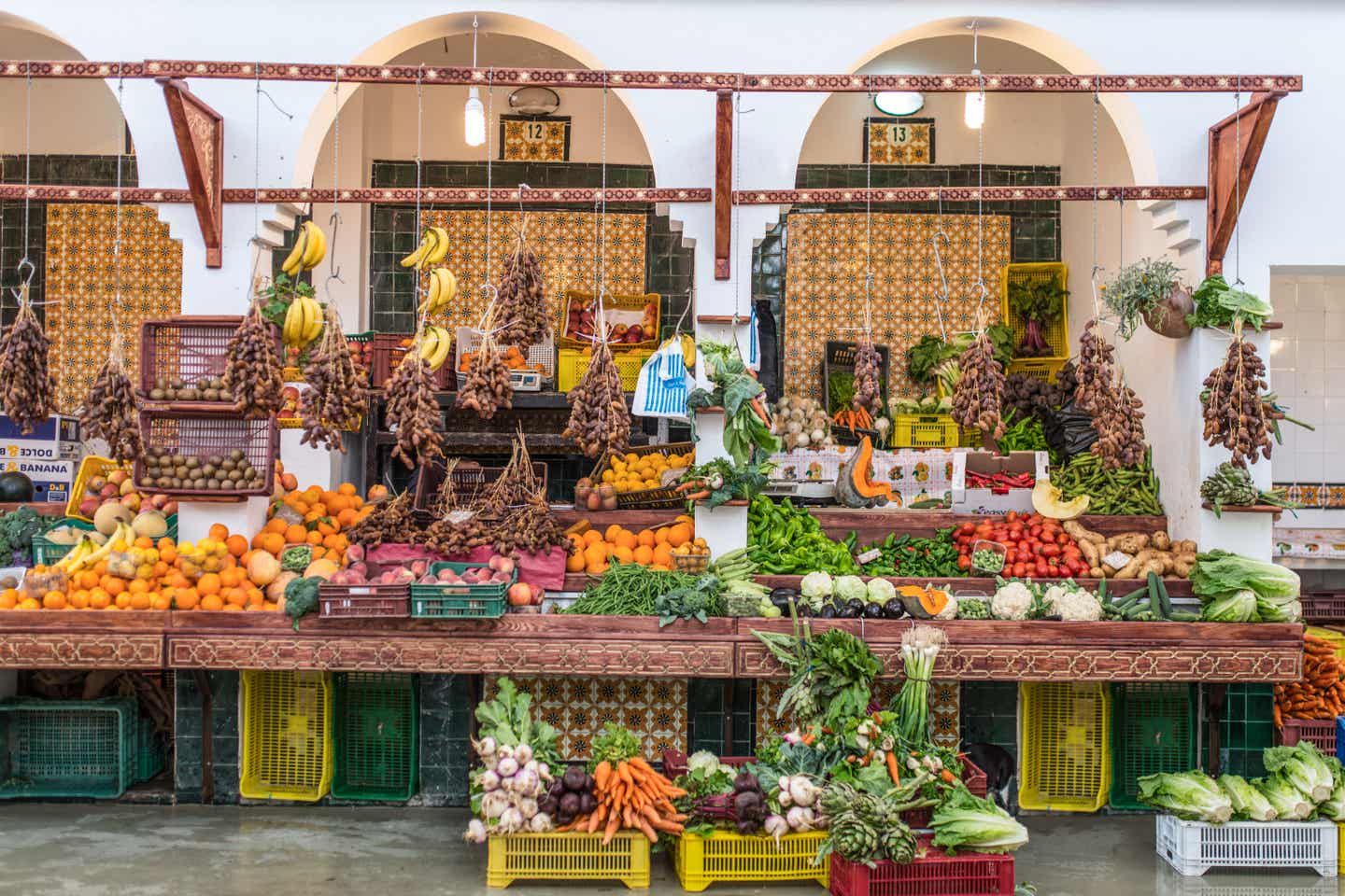 Tunesiens Märkte sind auch auf Djerba eine echte Sehenswürdigkeit