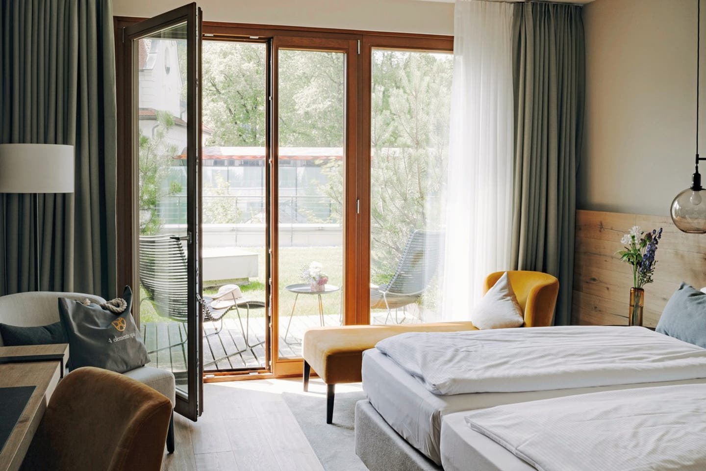 Wohnbeispiel Doppelzimmer Deluxe Balkon oder Terrasse