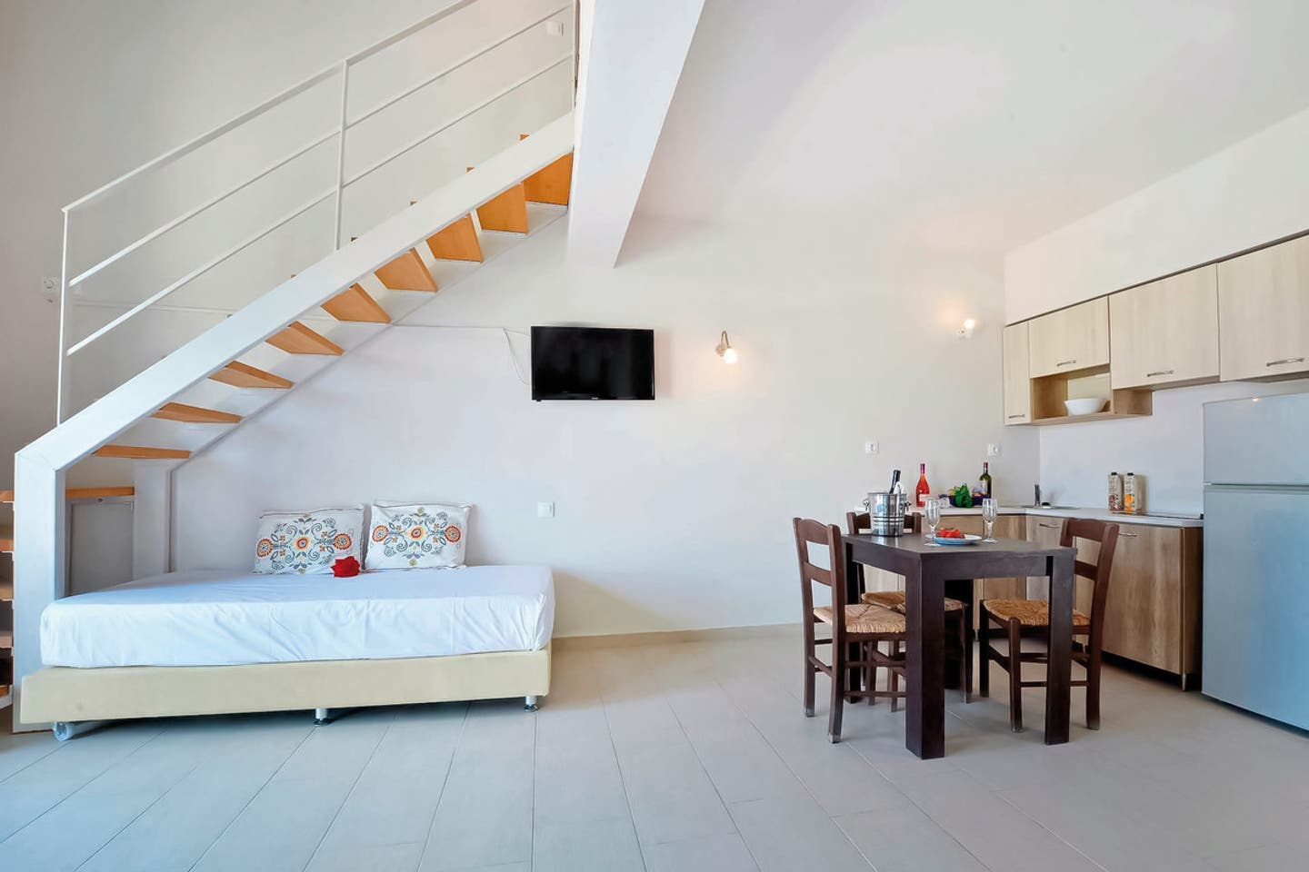 Wohnbeispiel Maisonette Gartenblick