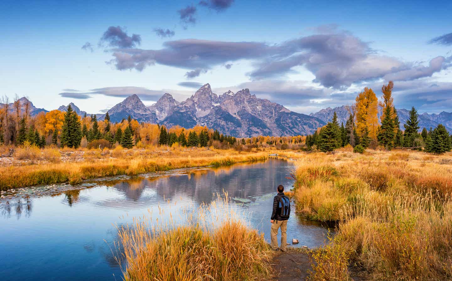 Grand-Teton-Nationalpark im Wyoming