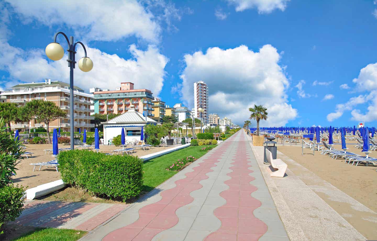 Urlaub in Lido di Jesolo – Strandpromenade