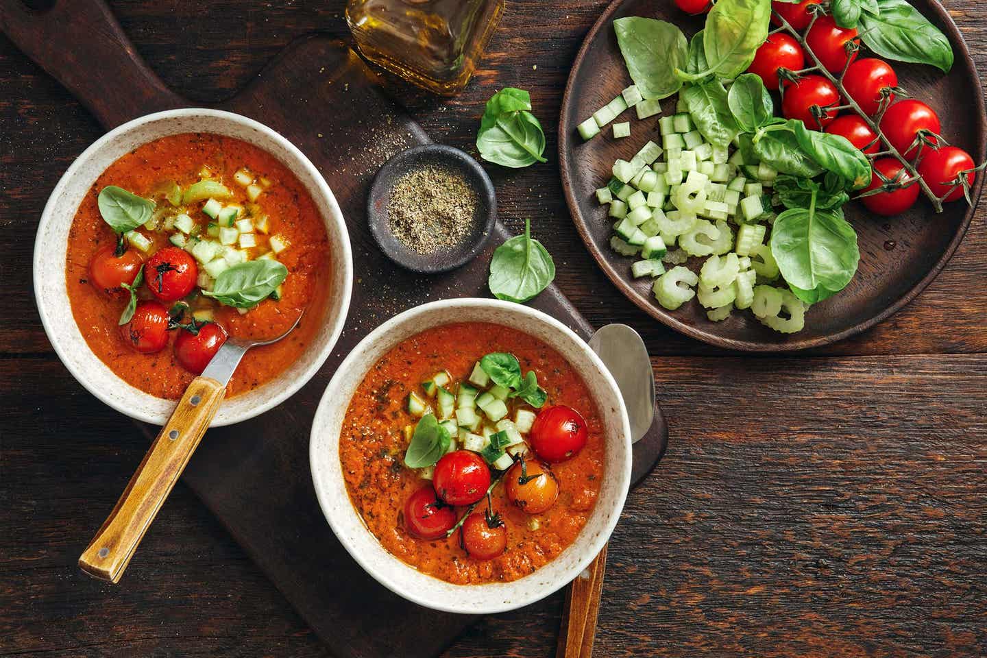 Mallorquinische Spezialität: Gazpacho