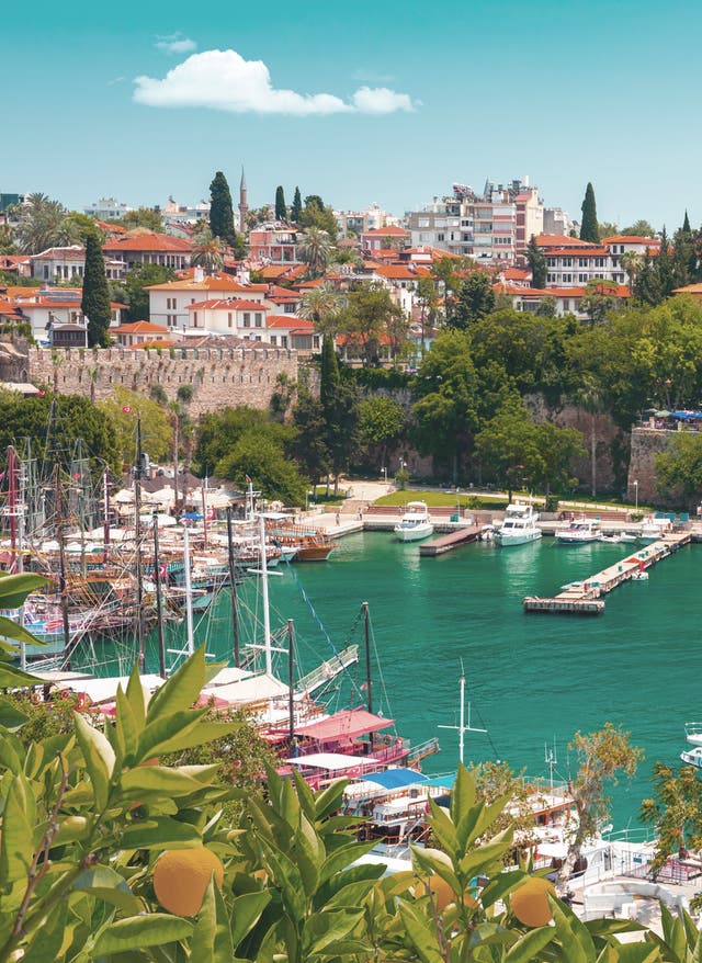 Antalya Sehenswürdigkeiten Antalyas Sehenswürdigkeiten: der Hafen