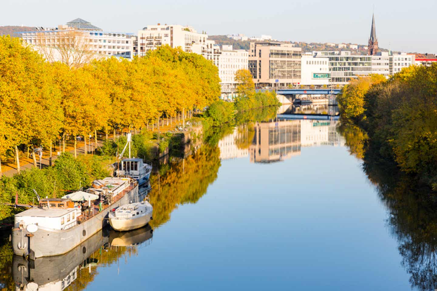Kleine Stadt: Saarbrücken
