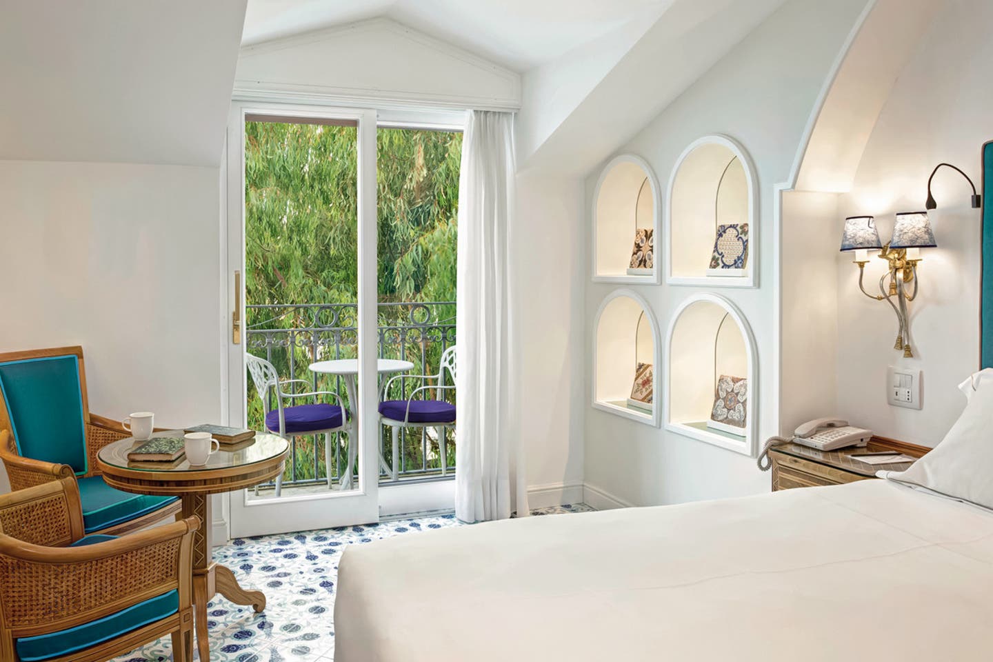 Wohnbeispiel Doppelzimmer Gartenblick