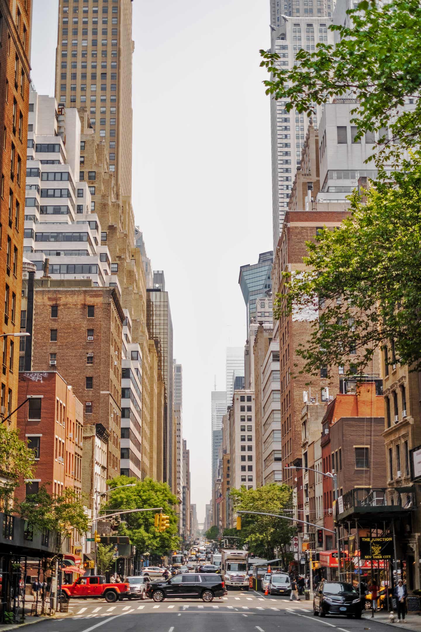 Häuserschlucht in Manhattan