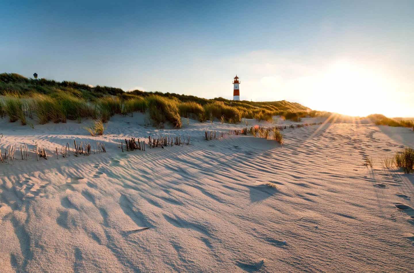 Der Strand auf der Halbinsel Ellenbogen