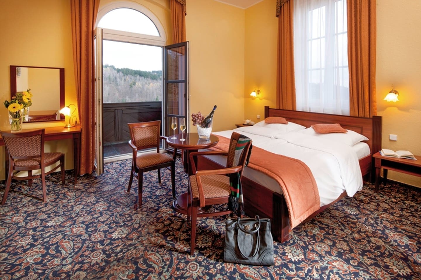 Wohnbeispiel Doppelzimmer Deluxe mit Balkon