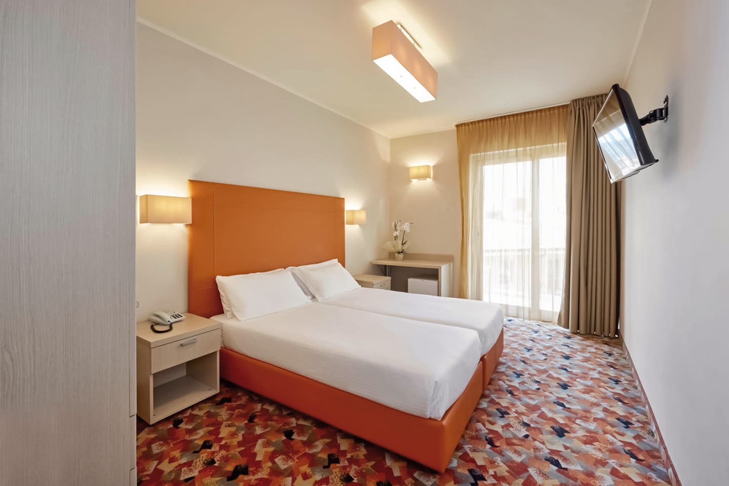 Wohnbeispiel Doppelzimmer Superior Villa Lucia seitl. Seeblick