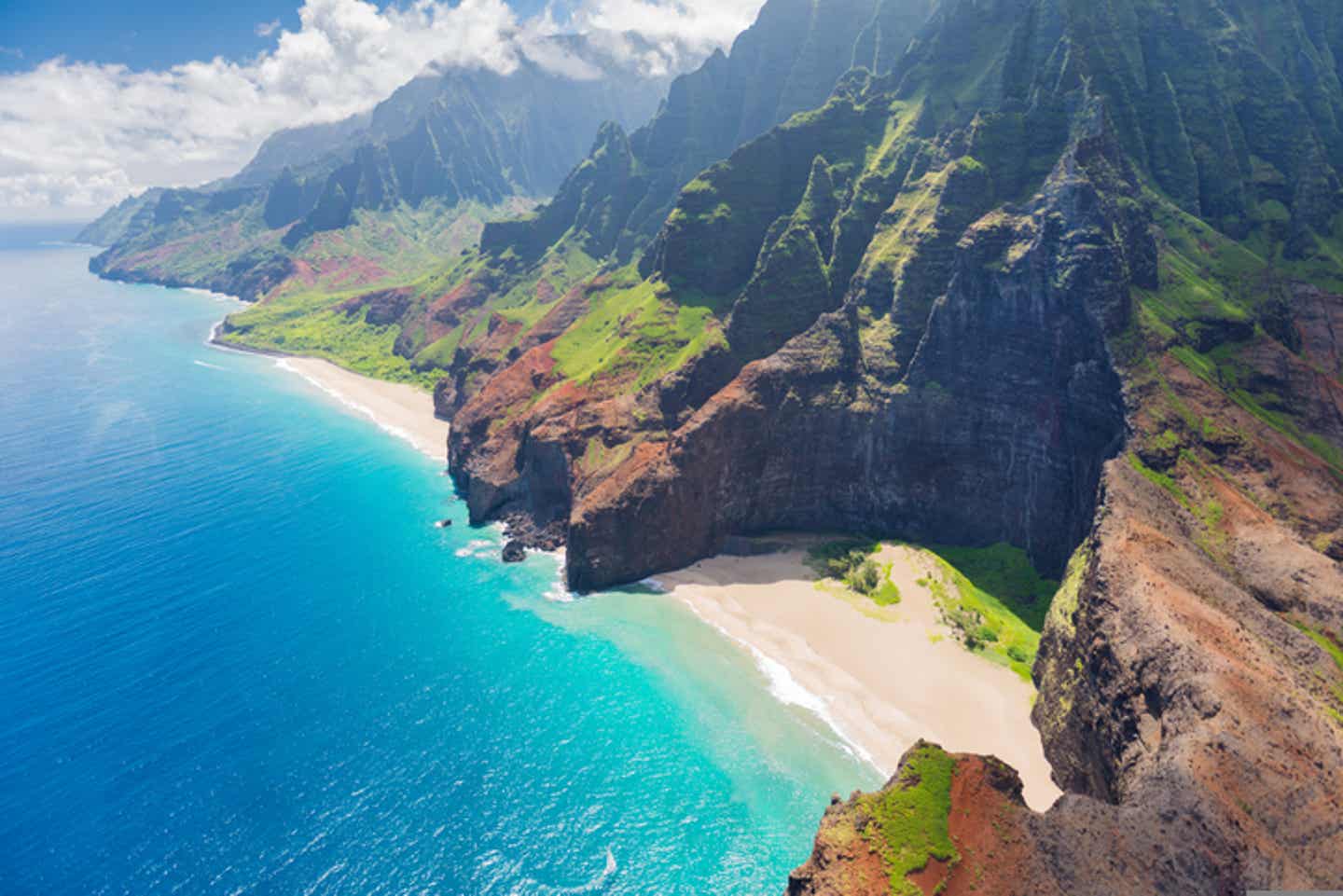 Na Pali Coast auf Hawaii