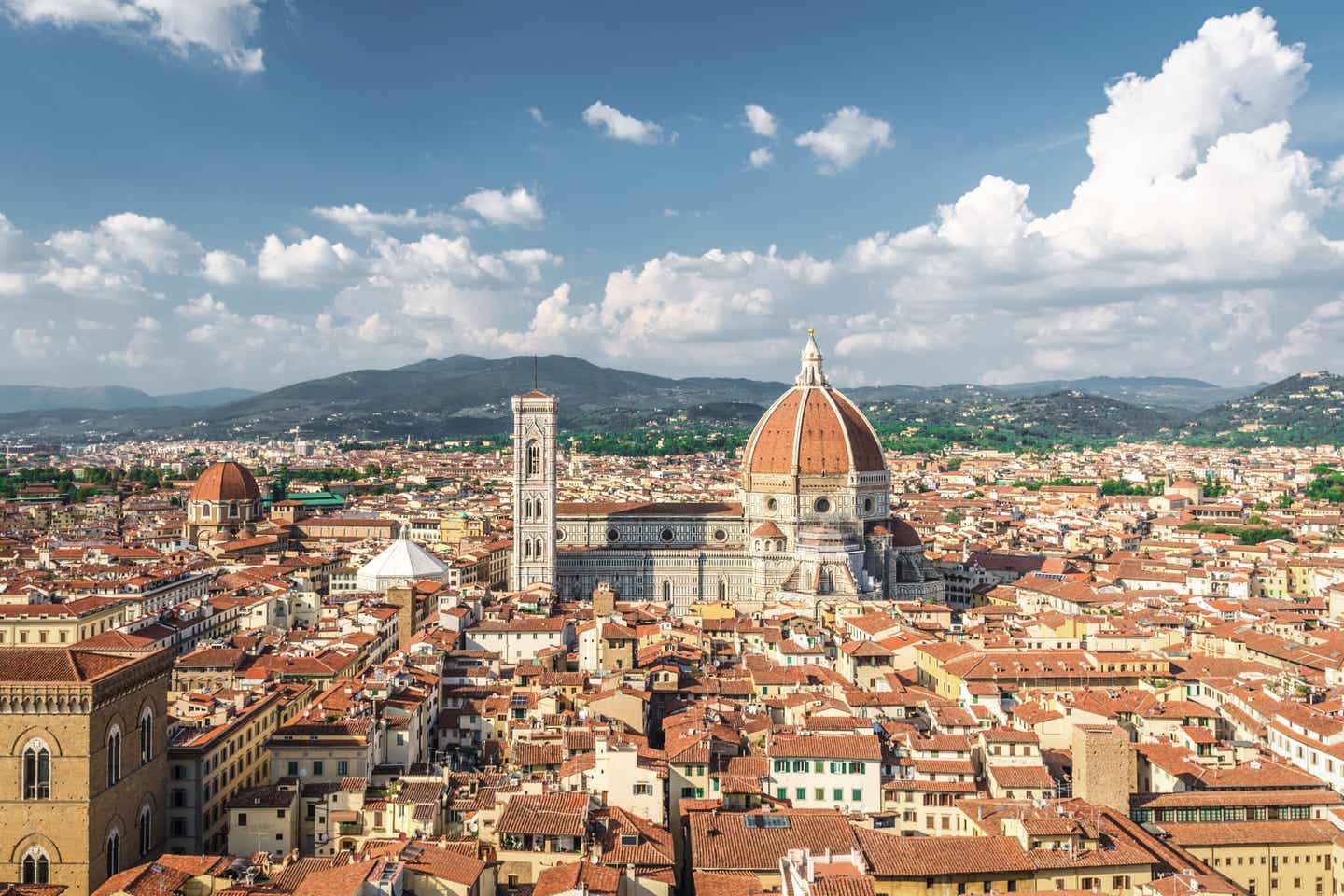 Luxusurlaub Italien: Florenz Stadt mit Dom Cattedrale di Santa Maria del Fiore Kathedrale