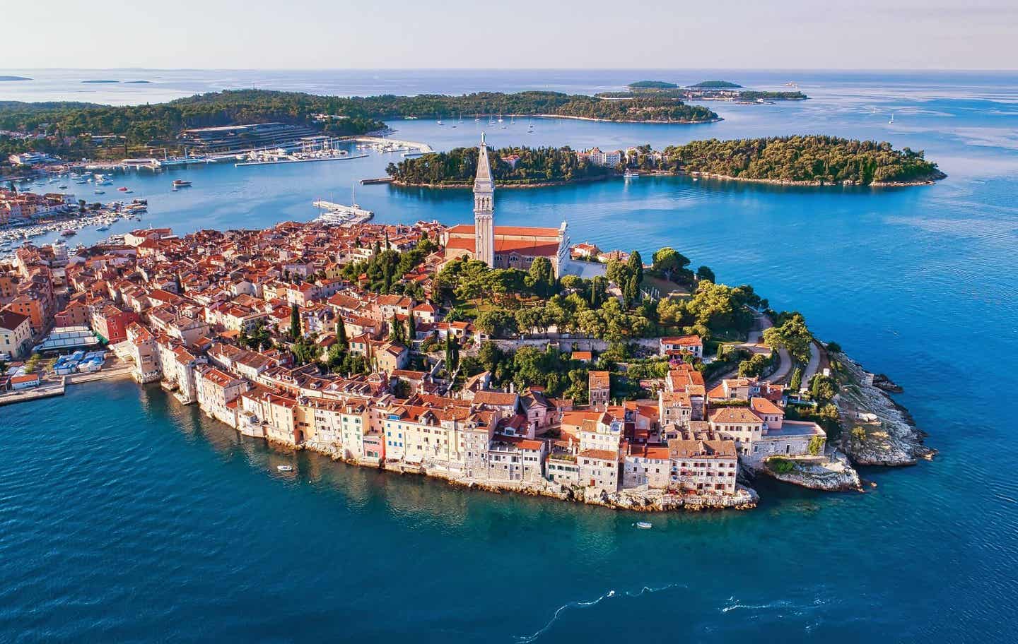 Kroatien Städte am Meer: Rovinj