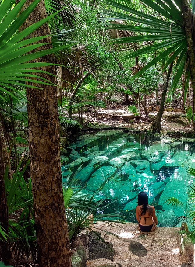 Mexiko Urlaub Mexiko Urlaub: Cenote Azul