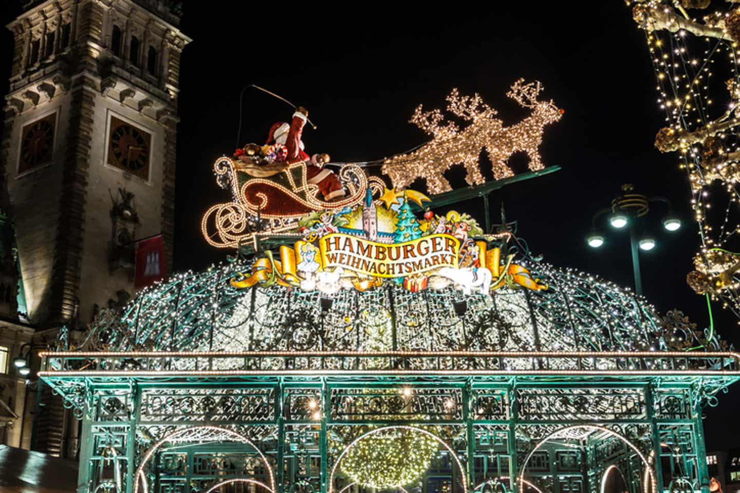 Historischer Weihnachtsmarkt am Rathaus