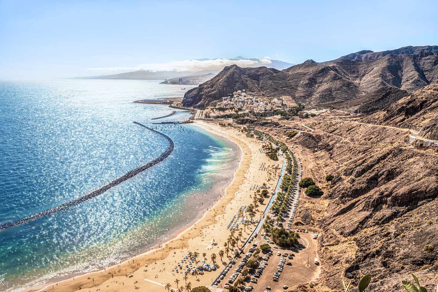 Last Minute Strand las Teresitas auf Teneriffa