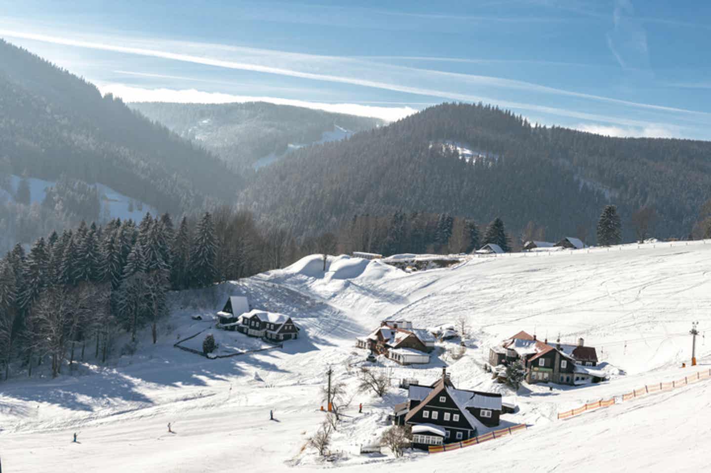 Wunderbare Pistenverhältnisse im Riesengebirge