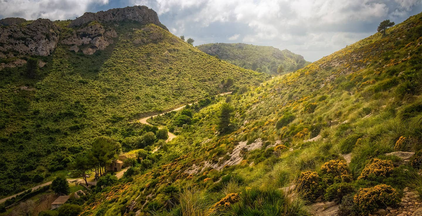 Gebirgskette Serra de Llevant an Mallorcas Ostküste