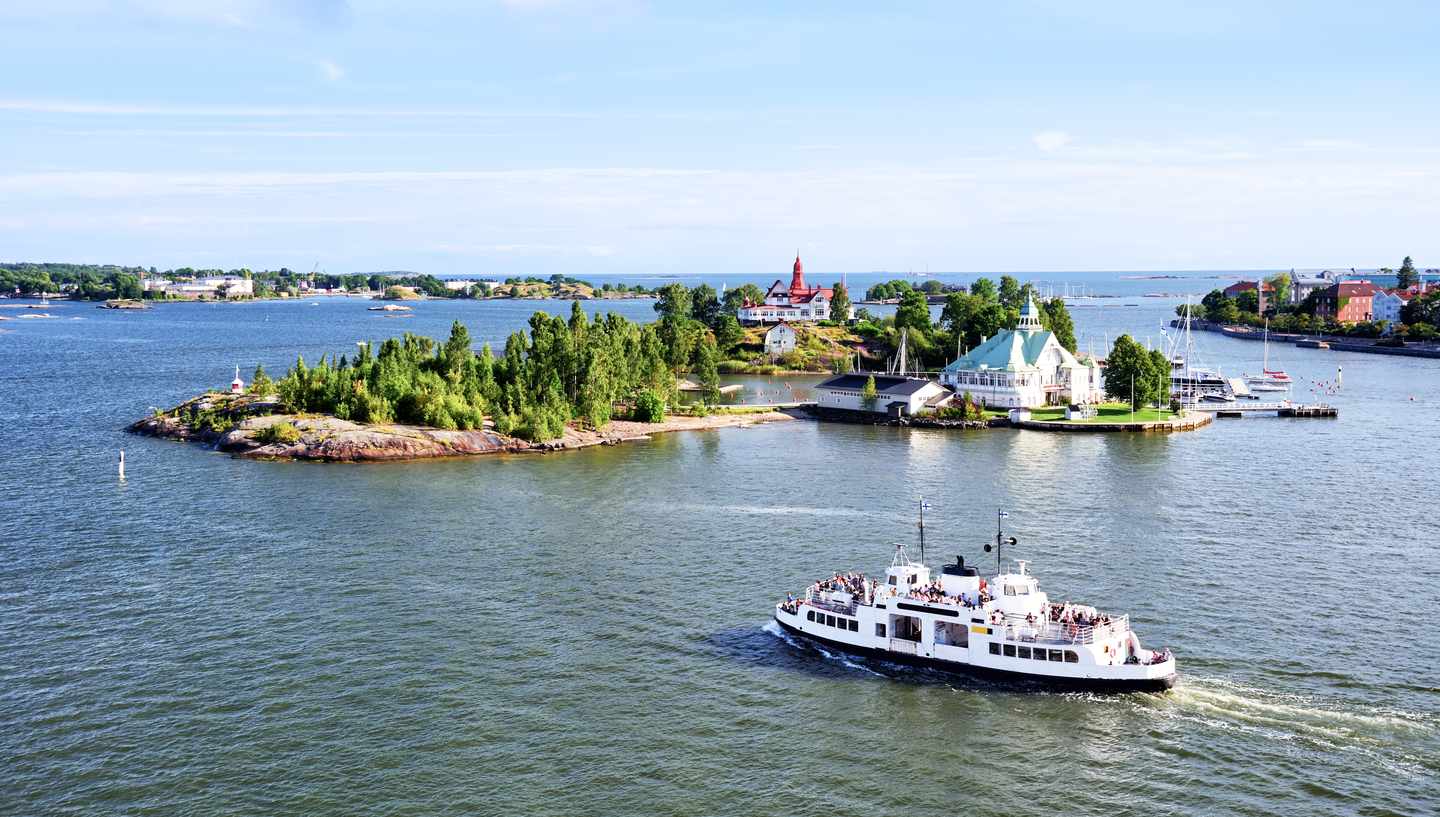 Städtereise Helsinki. Vallisaari-Insel bei Helsinki - Finnland