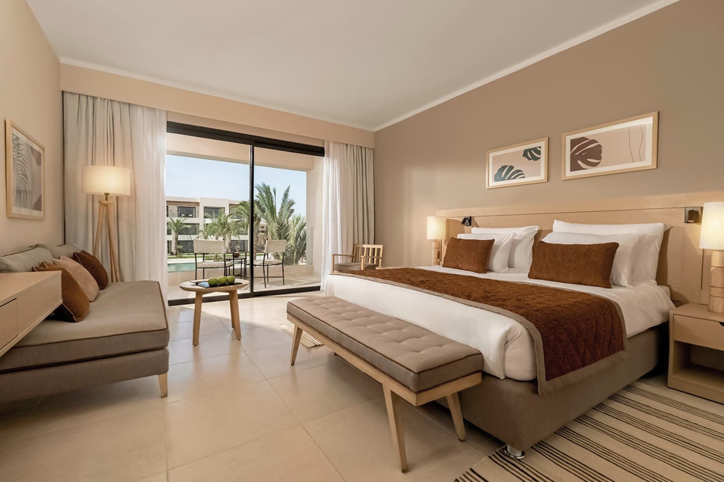 Wohnbeispiel Doppelzimmer Superior Poolblick