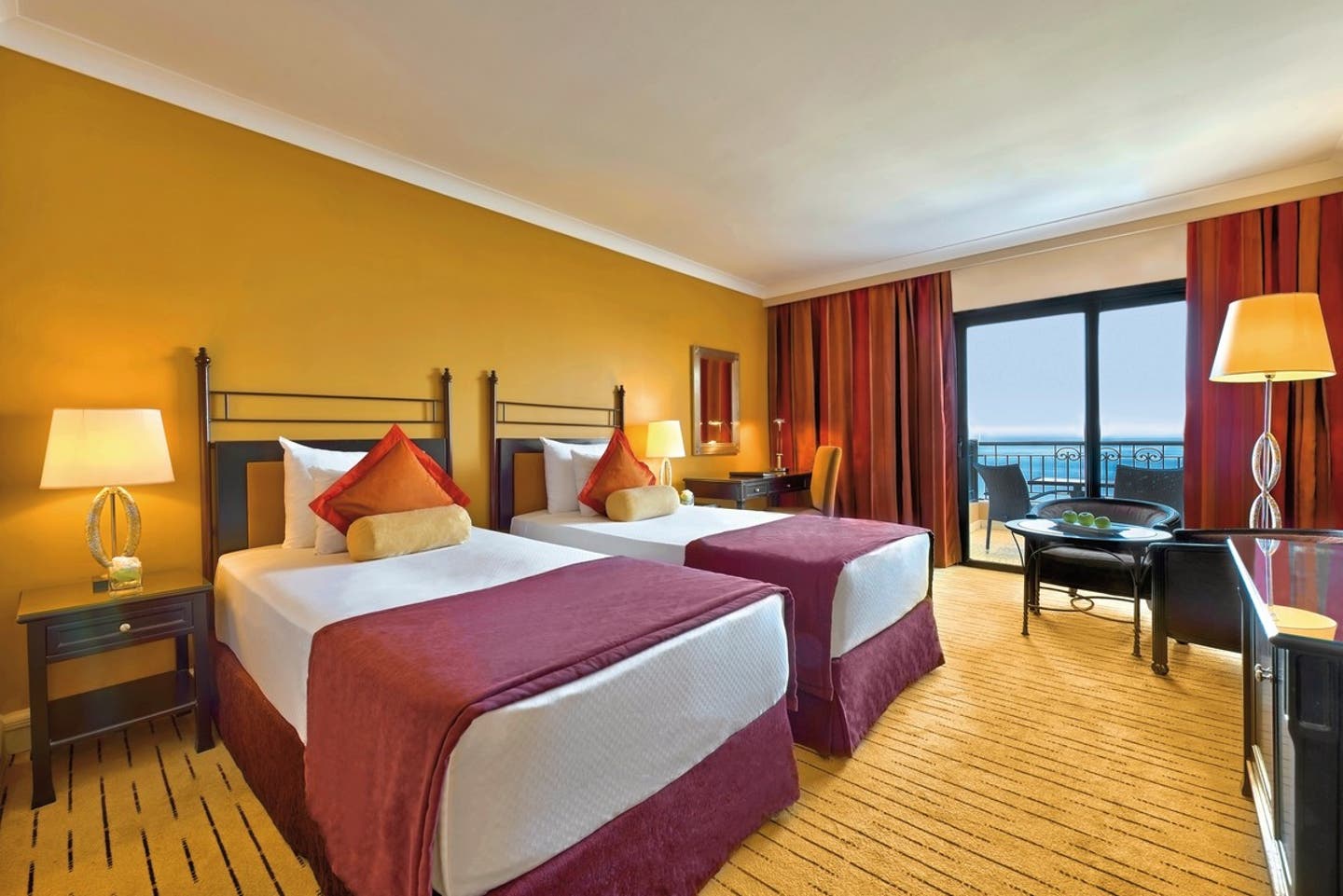 Wohnbeispiel Doppelzimmer Deluxe Meerblick