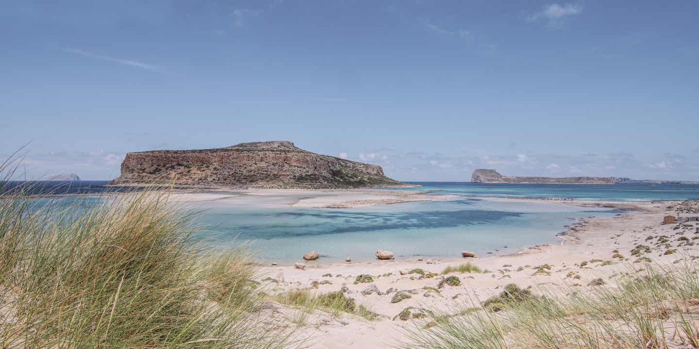 Der Balos Strand auf Kreta