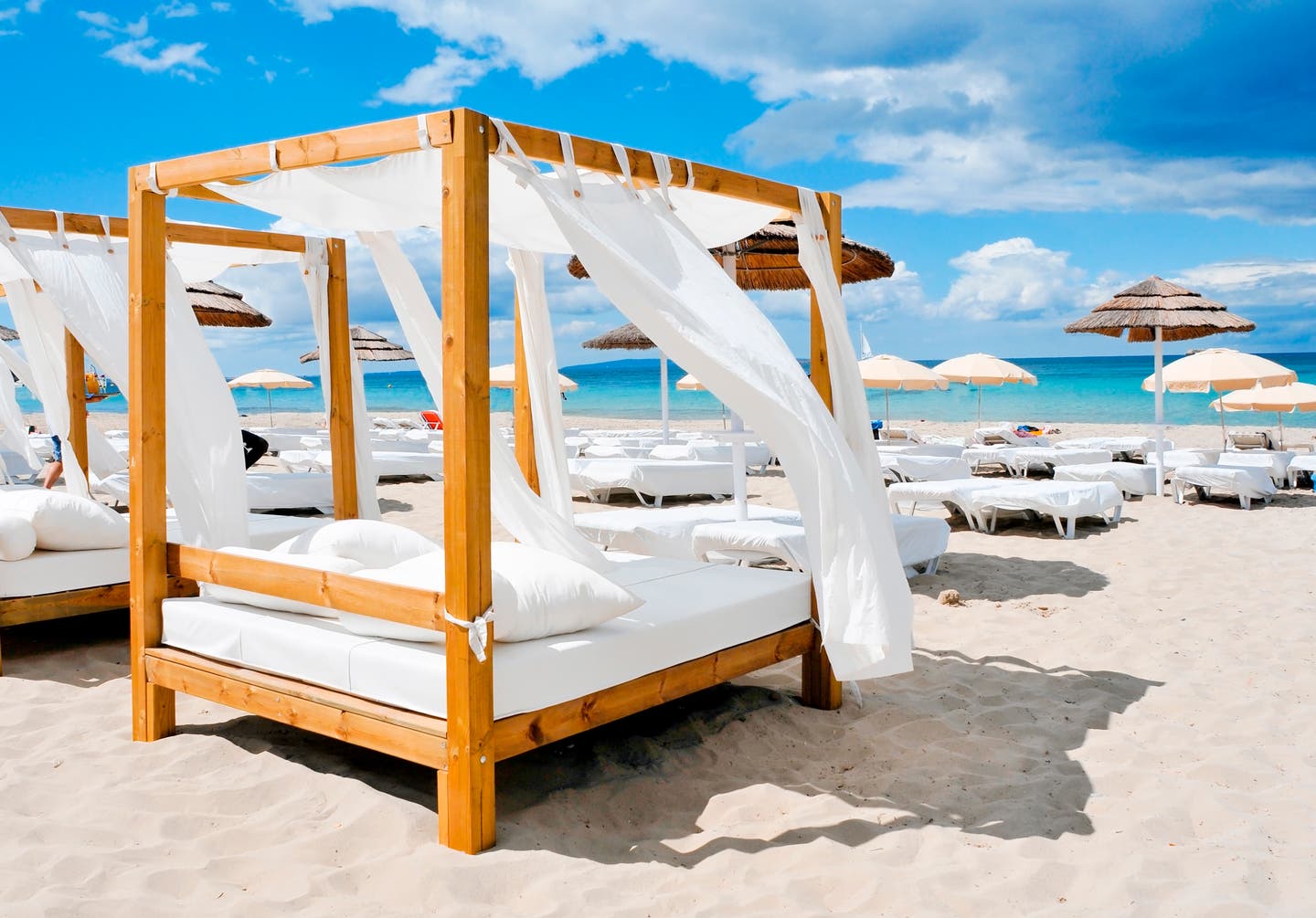 Beachclub auf Ibiza