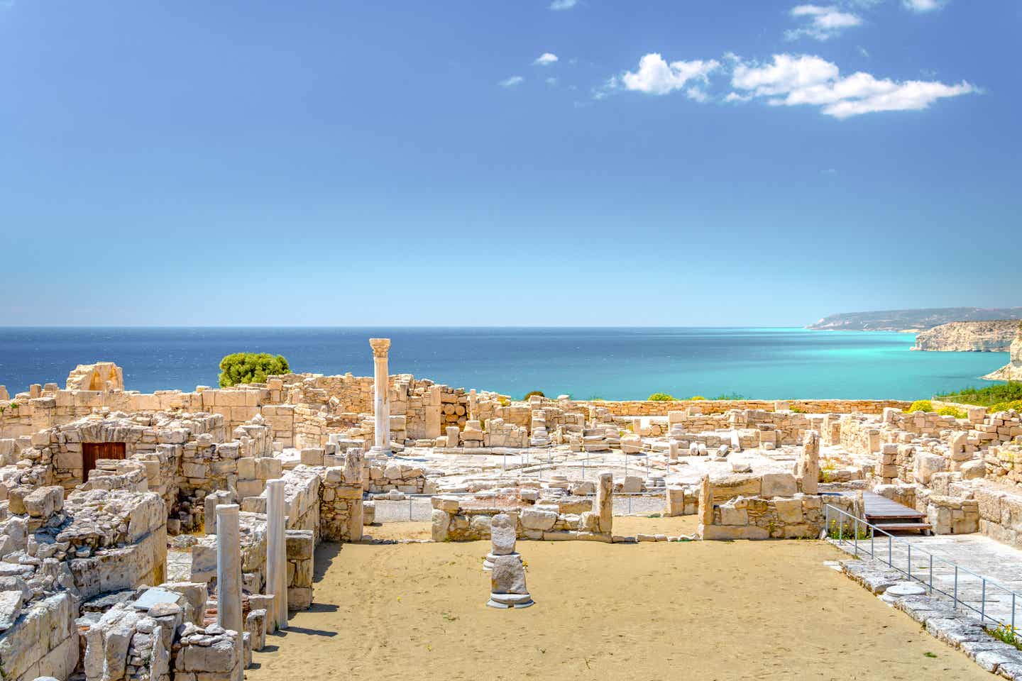 Zypern Strände: Archäologische Stätte bei Limassol auf Zypern