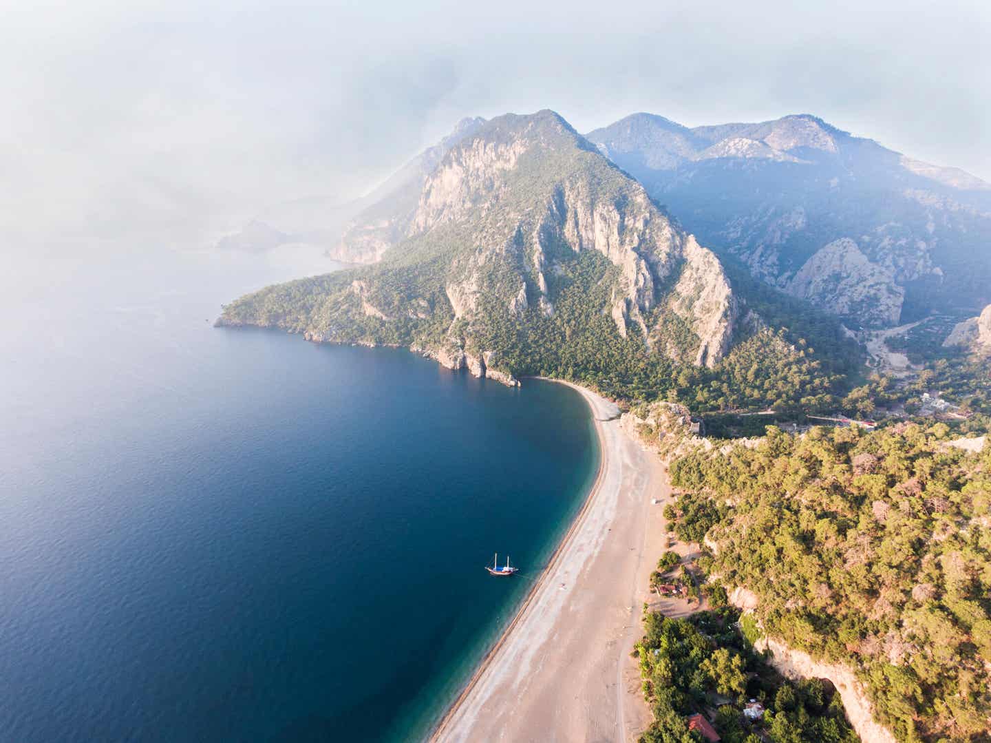 Die Küsten der Türkei: Olympos an der Türkische Riviera