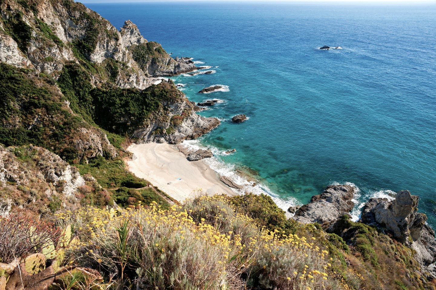 Kalabriens Strände: Capo Vaticano an der Tyrrhenischen Küste