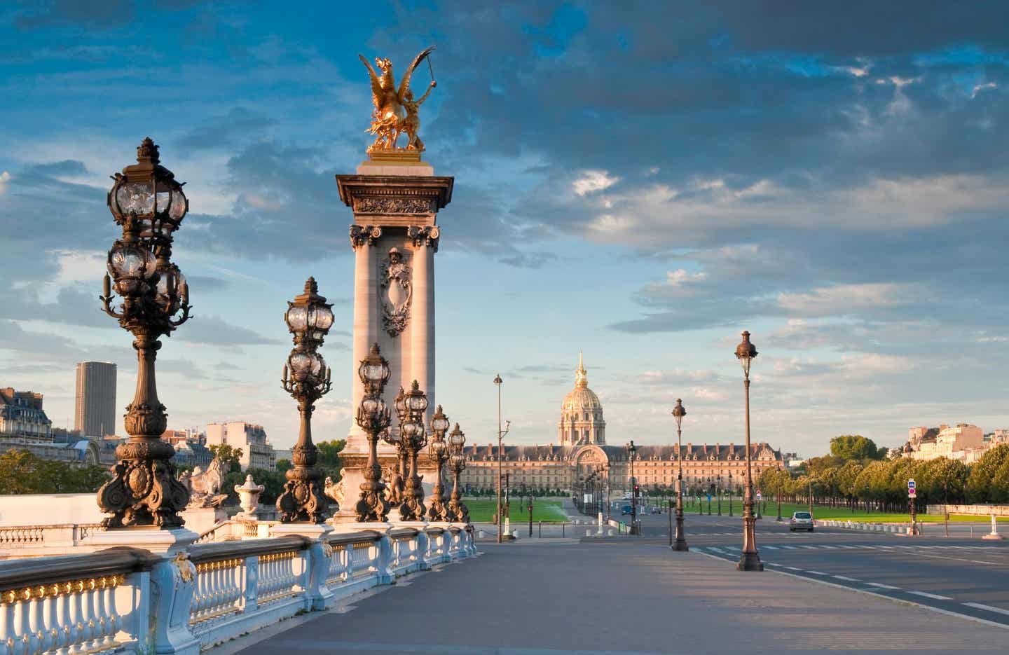 Städtereise Paris. Pont Alexandre.