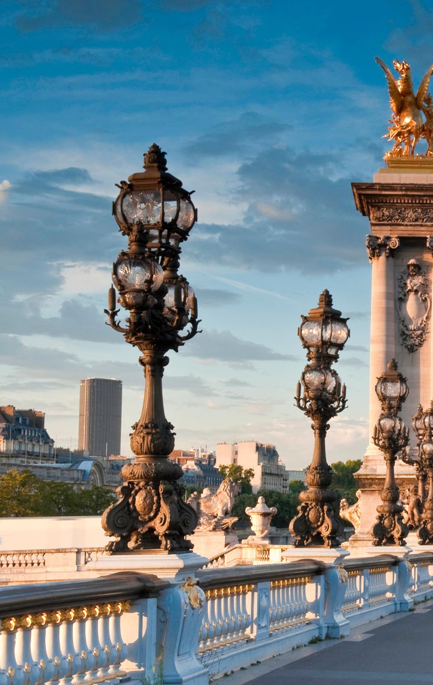 Paris: Blick auf den Eiffelturm