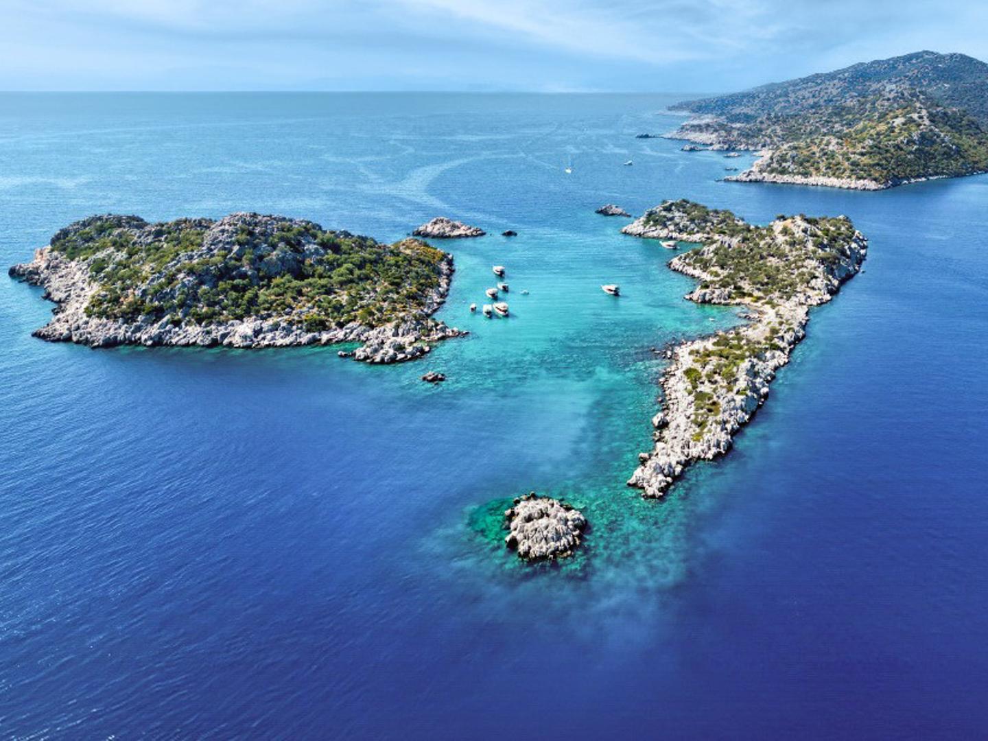 Türkei Aquarium Cove von oben