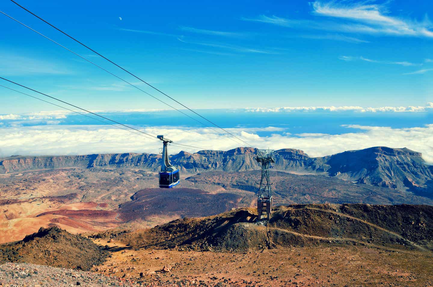 Reisekalender Januar: Auf Teneriffa am Vulkan Teide