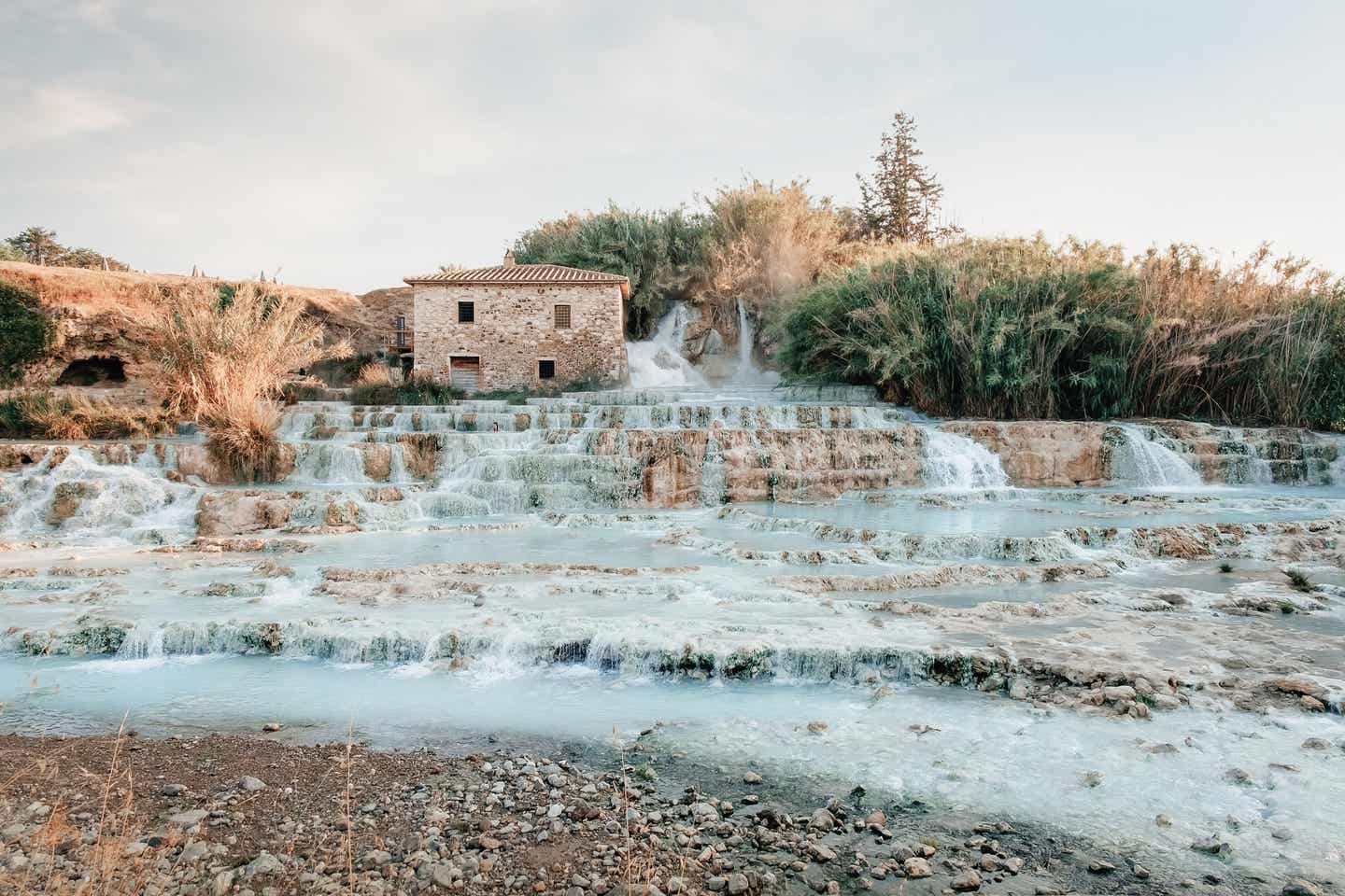 Italien Natur – heiße Thermalquellen in der Toskana