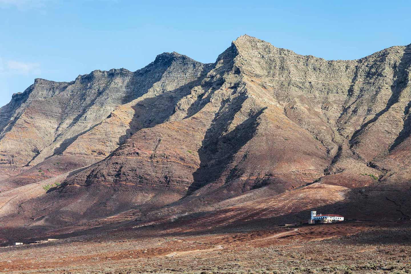 Fuerteventura Cofete Villa Winter Bergkette