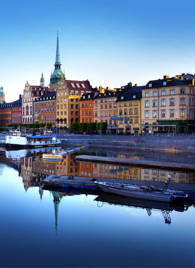 Zur Rundreise Stockholm Schweden Wasser