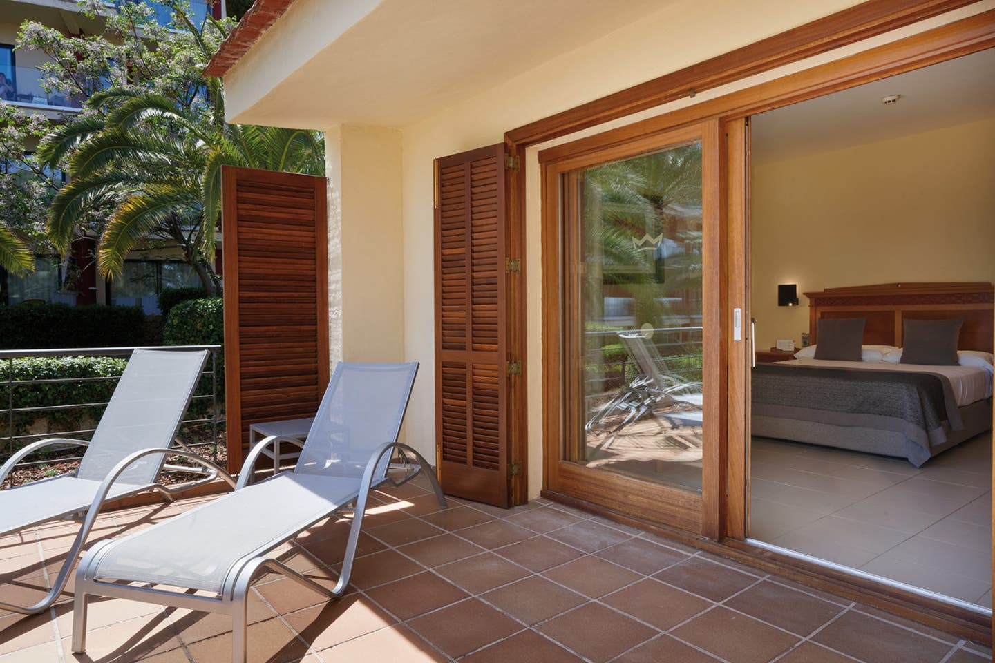 Wohnbeispiel Bungalow Gartenblick