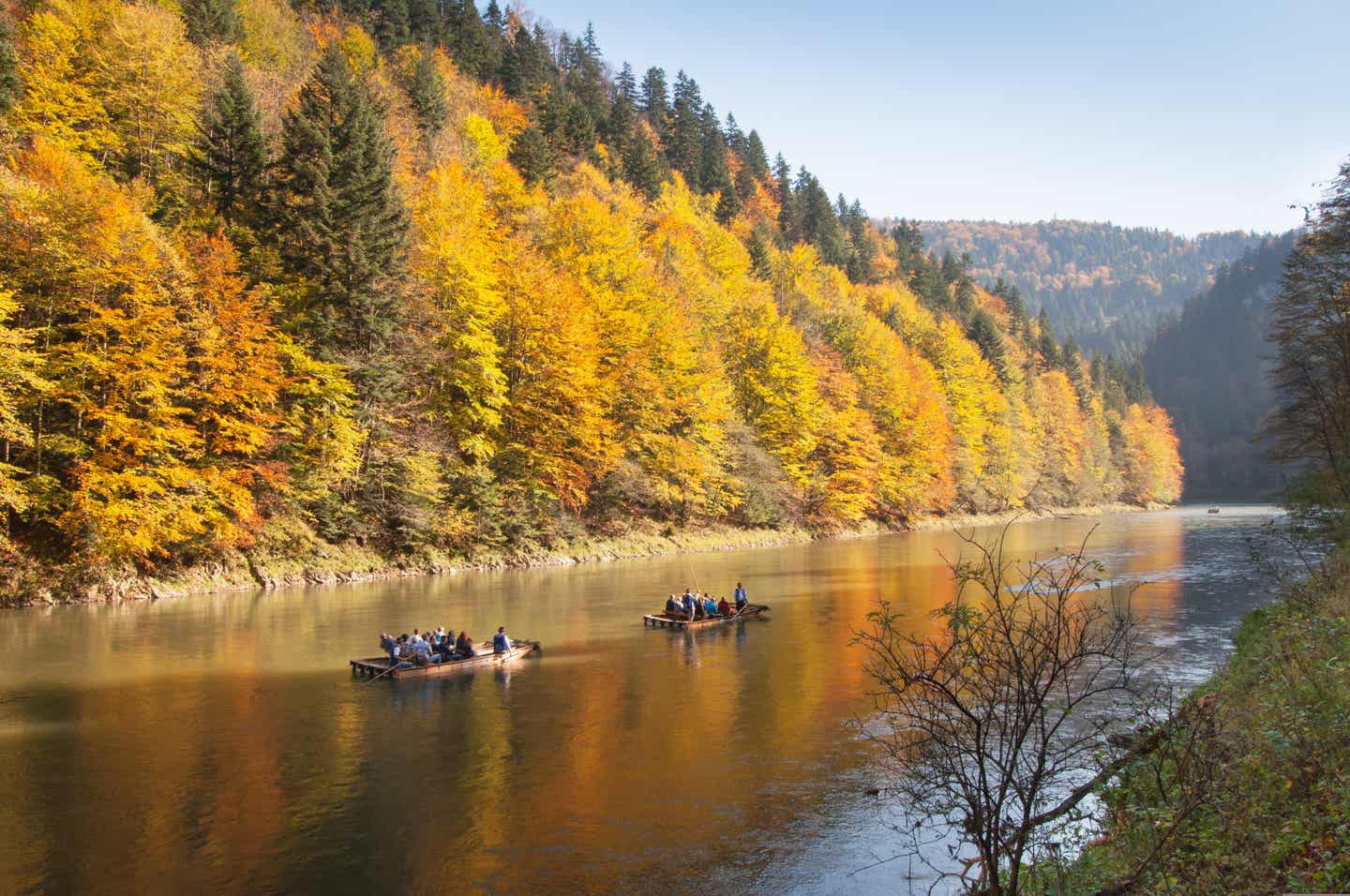 Urlaub in Polen – Floßfahrt auf der Dunajec