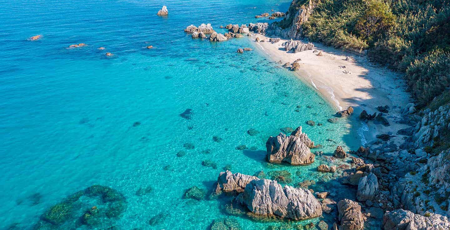 Stadtstrand von Tropea