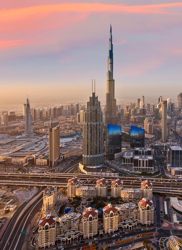 Jumeirah Hotels & Resorts Sonnenaufgang in Dubai