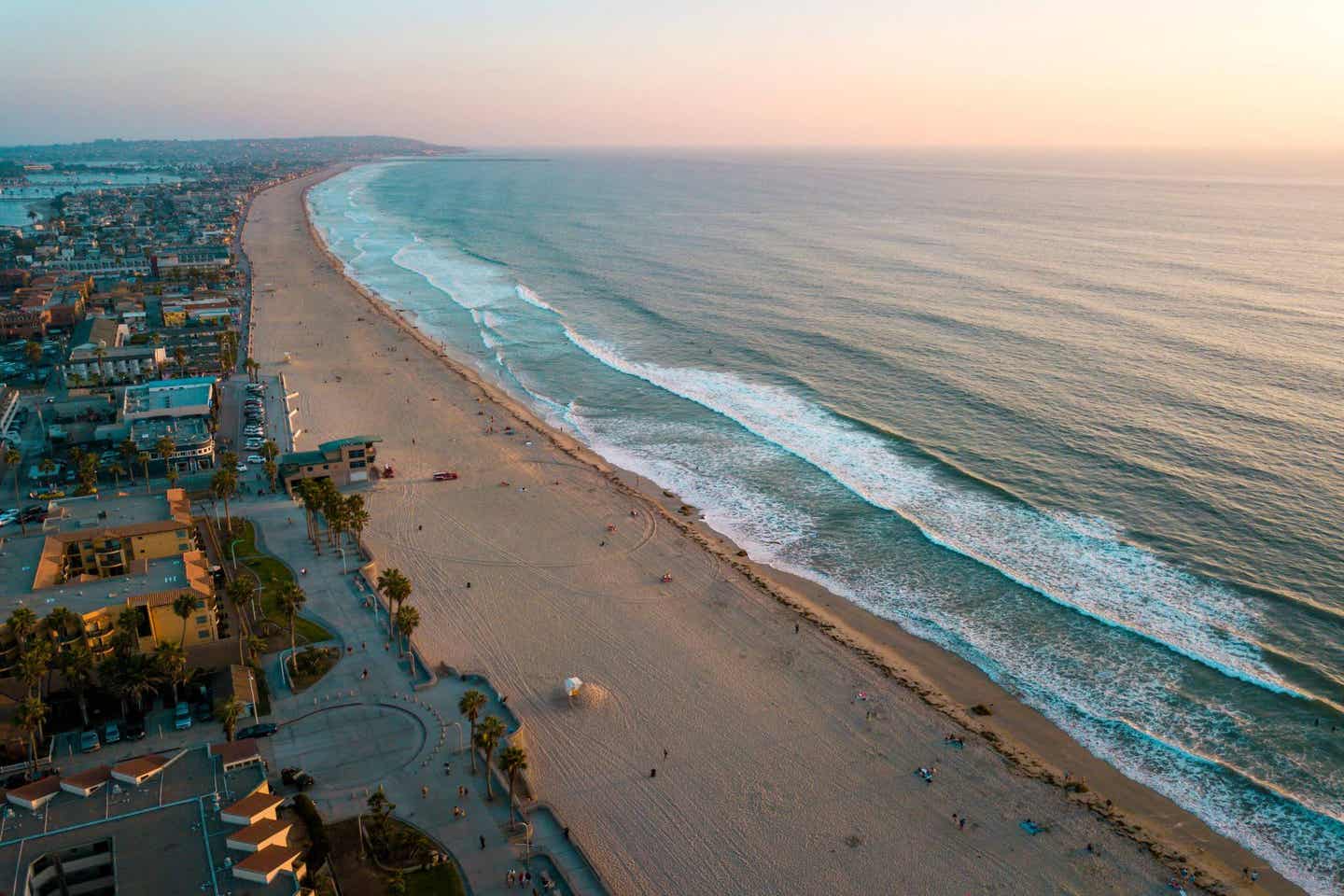 Kaliforniens Küste: Pacific Beach in San Diego