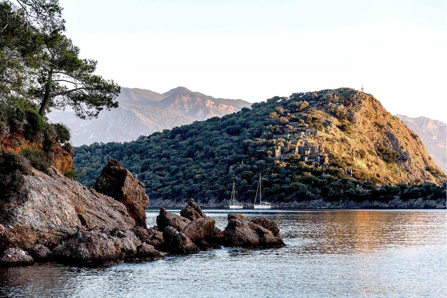 Großer Felsen in der Türkei