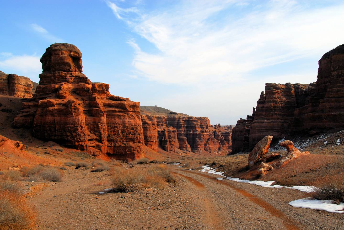 Rundreisen Kasachstan: Blick in den Sharyn Canyon