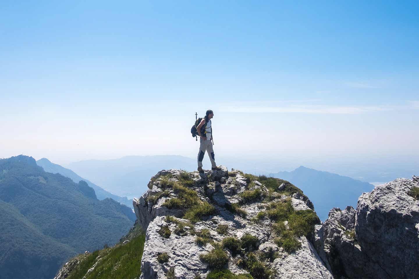 Zu Fuß über die Alpen wandern