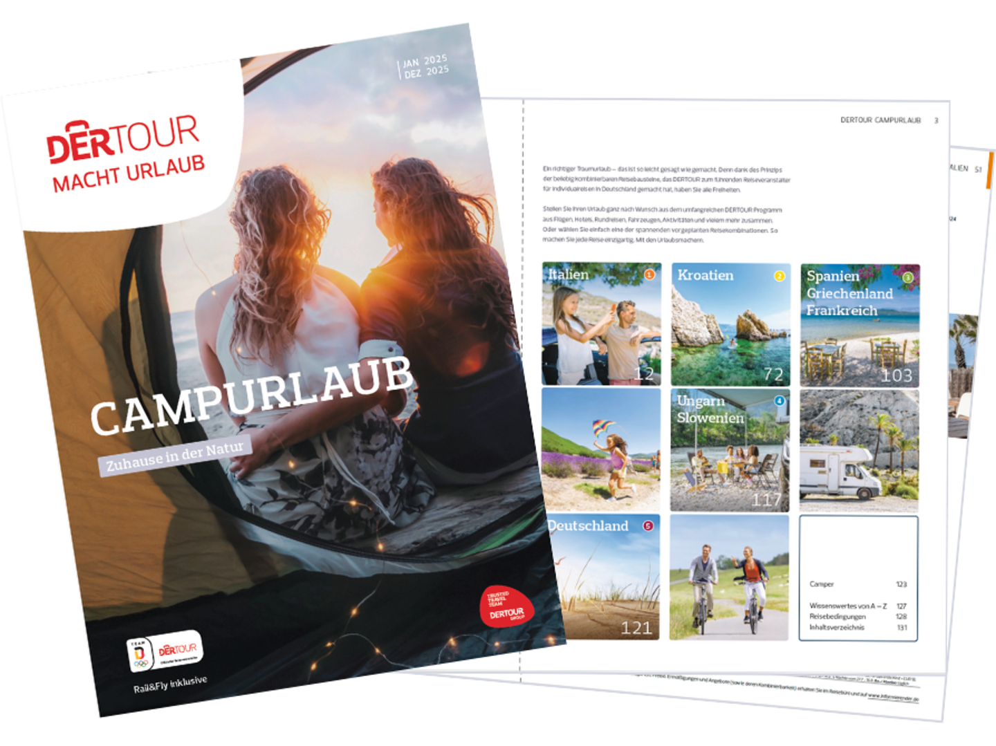 Camping-Urlaub zum durchblättern: Unser Online-Katalog