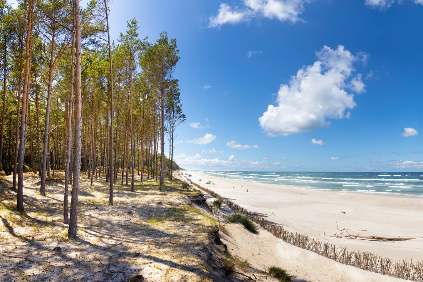 Hotel an Polens Ostsee: Strand 