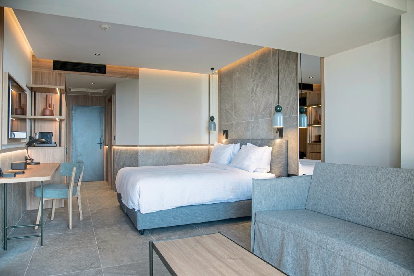 Wohnbeispiel Doppelzimmer Gartenblick