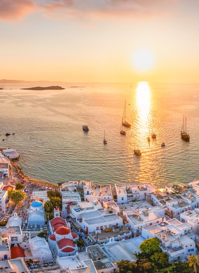 Party griechische Inseln