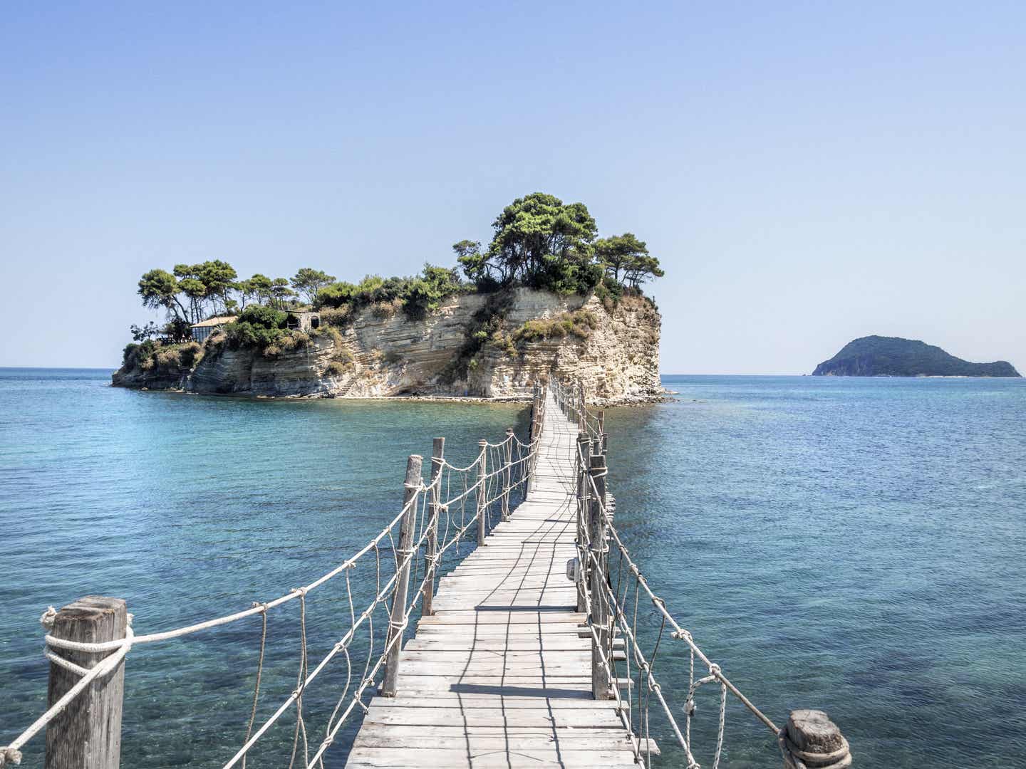 Zakynthos - Blick auf Cameo Island